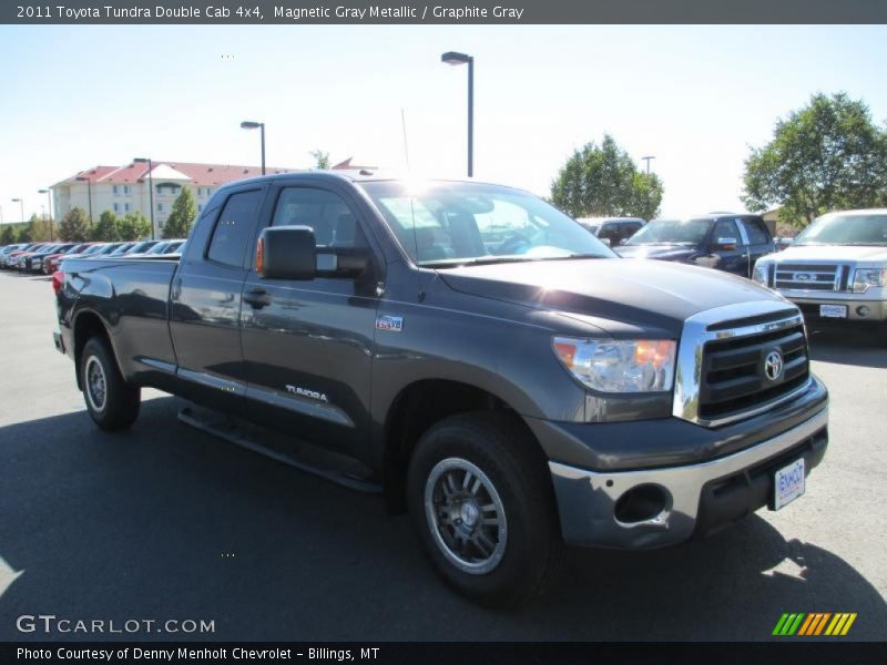 Magnetic Gray Metallic / Graphite Gray 2011 Toyota Tundra Double Cab 4x4
