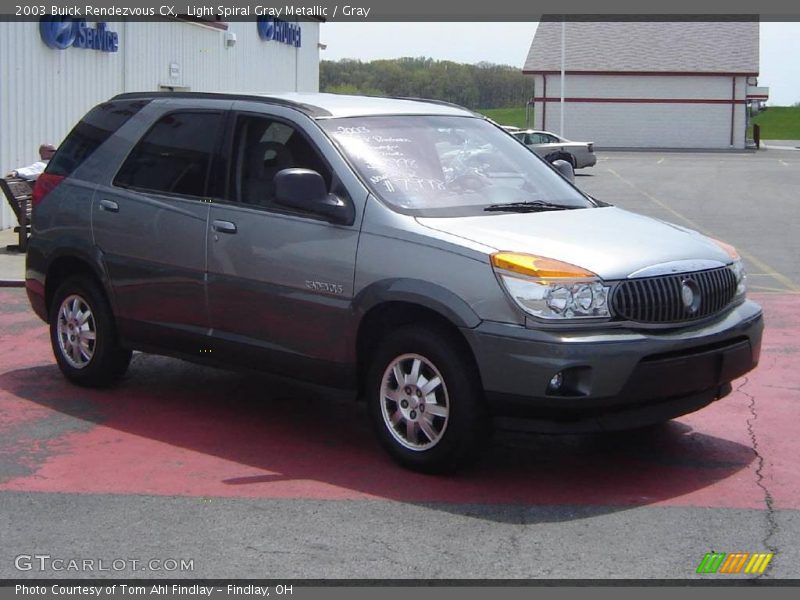Light Spiral Gray Metallic / Gray 2003 Buick Rendezvous CX
