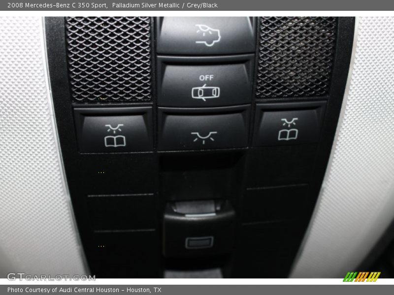 Palladium Silver Metallic / Grey/Black 2008 Mercedes-Benz C 350 Sport