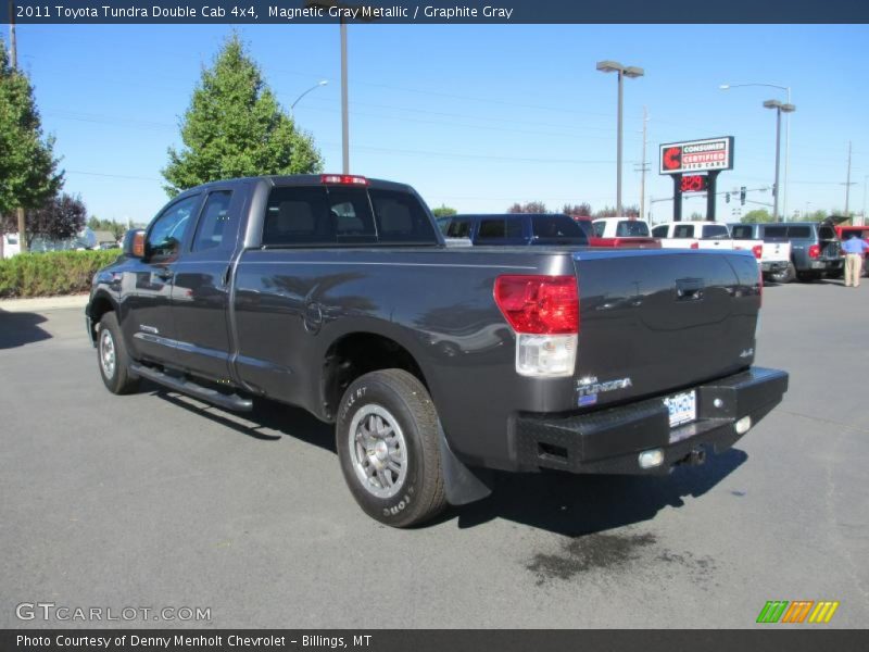 Magnetic Gray Metallic / Graphite Gray 2011 Toyota Tundra Double Cab 4x4