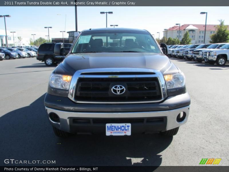 Magnetic Gray Metallic / Graphite Gray 2011 Toyota Tundra Double Cab 4x4