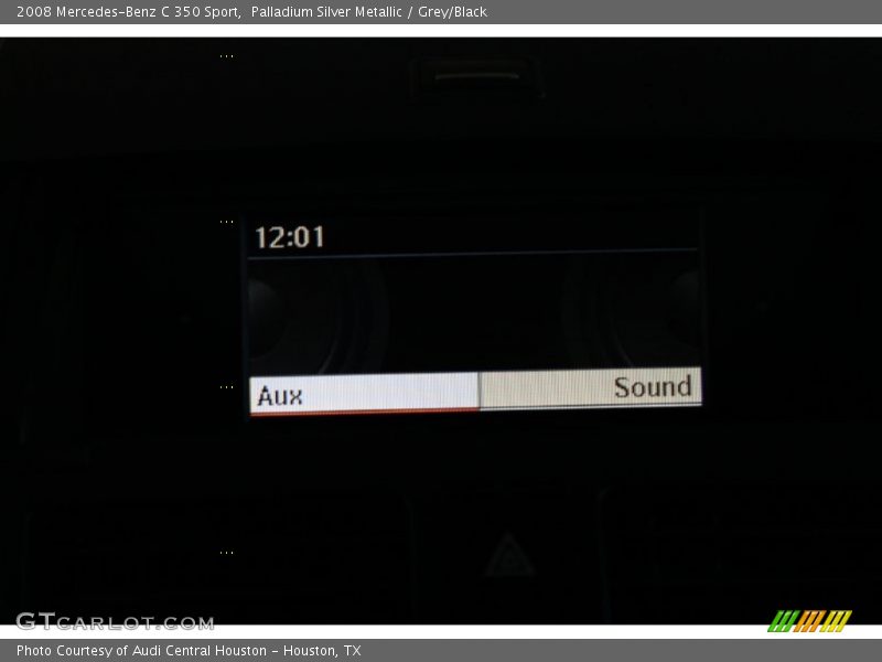 Palladium Silver Metallic / Grey/Black 2008 Mercedes-Benz C 350 Sport