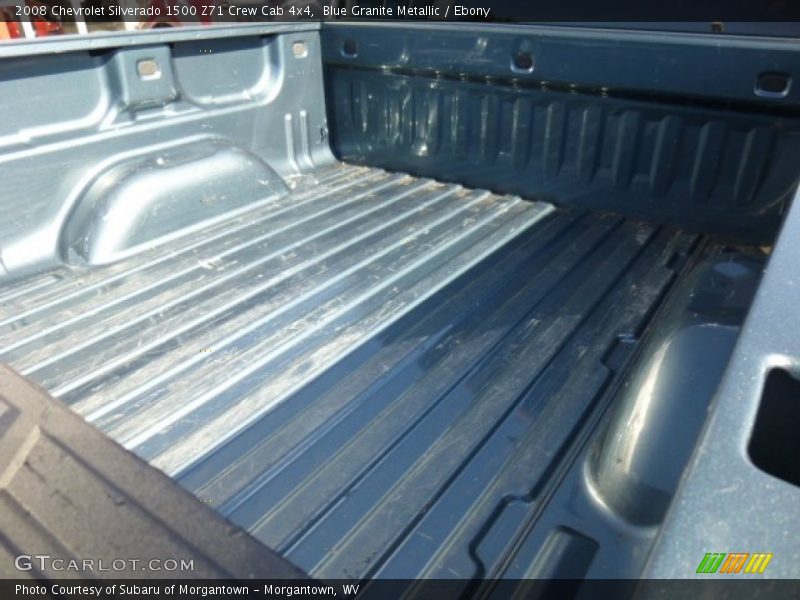 Blue Granite Metallic / Ebony 2008 Chevrolet Silverado 1500 Z71 Crew Cab 4x4