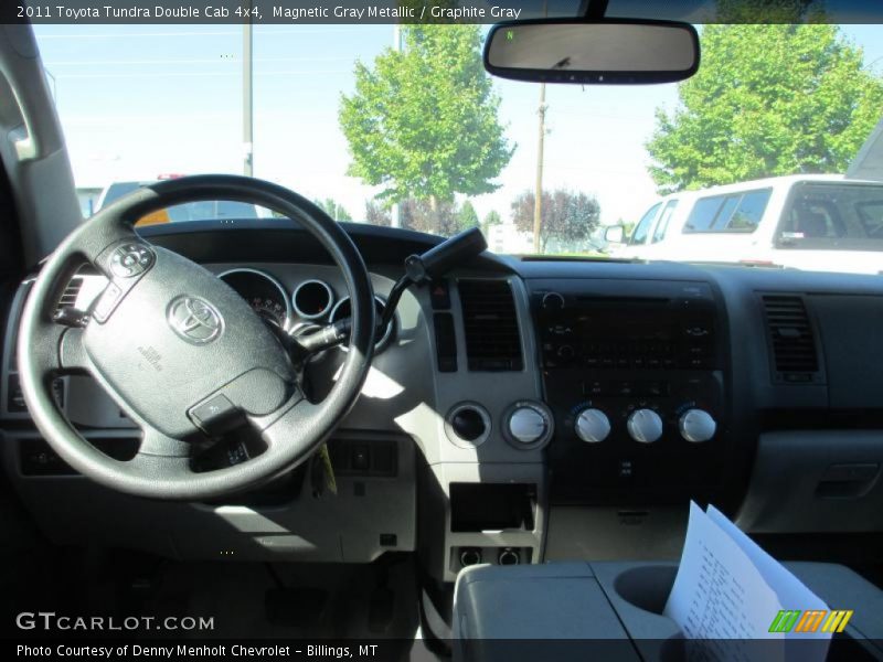 Magnetic Gray Metallic / Graphite Gray 2011 Toyota Tundra Double Cab 4x4