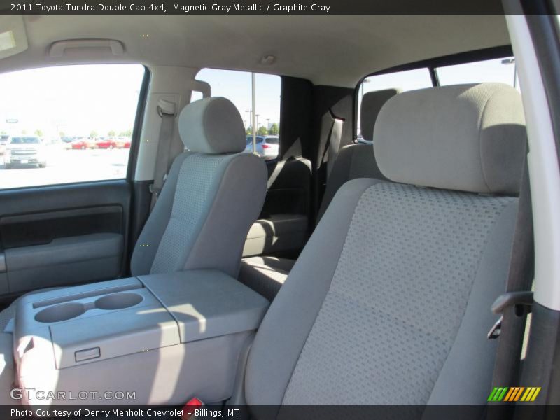Magnetic Gray Metallic / Graphite Gray 2011 Toyota Tundra Double Cab 4x4