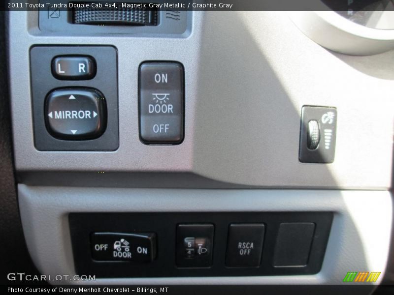 Magnetic Gray Metallic / Graphite Gray 2011 Toyota Tundra Double Cab 4x4