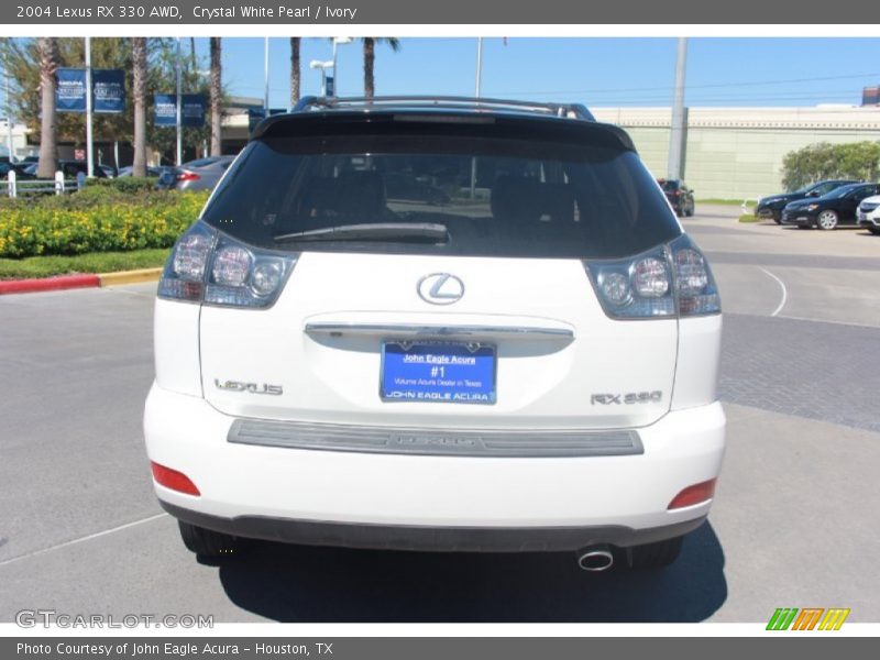 Crystal White Pearl / Ivory 2004 Lexus RX 330 AWD
