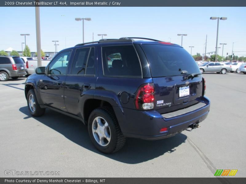 Imperial Blue Metallic / Gray 2009 Chevrolet TrailBlazer LT 4x4