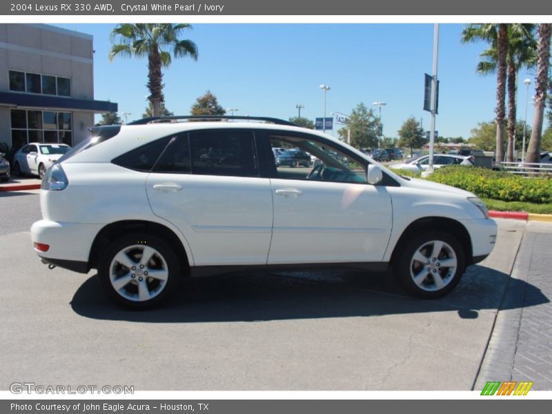 Crystal White Pearl / Ivory 2004 Lexus RX 330 AWD