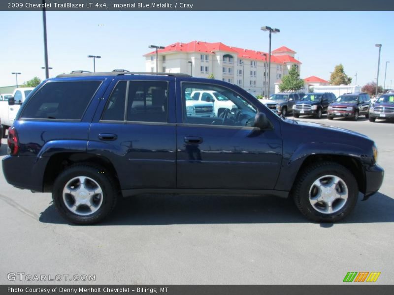 Imperial Blue Metallic / Gray 2009 Chevrolet TrailBlazer LT 4x4