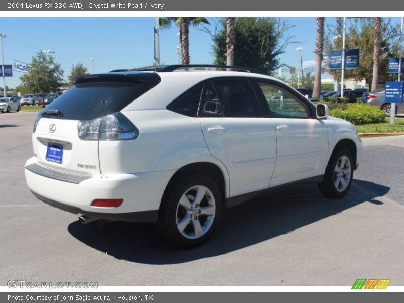 Crystal White Pearl / Ivory 2004 Lexus RX 330 AWD