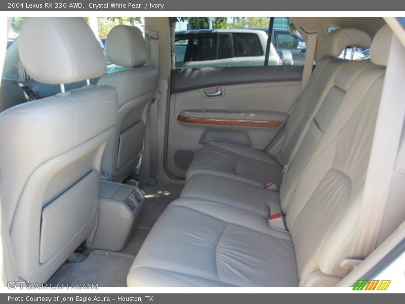 Crystal White Pearl / Ivory 2004 Lexus RX 330 AWD