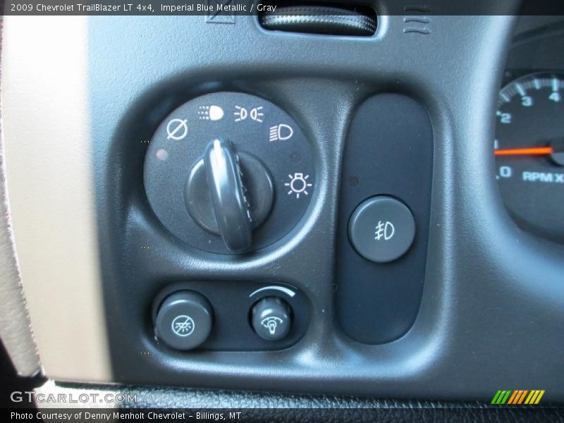 Imperial Blue Metallic / Gray 2009 Chevrolet TrailBlazer LT 4x4