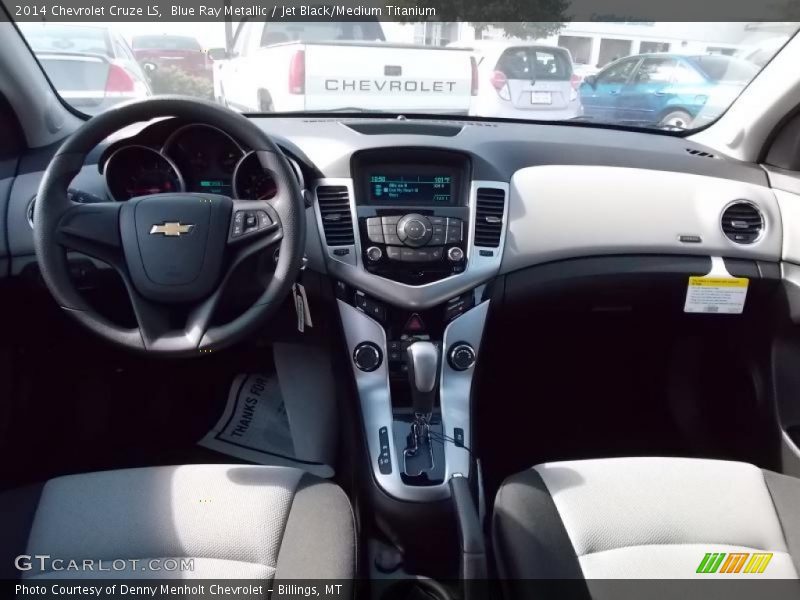 Blue Ray Metallic / Jet Black/Medium Titanium 2014 Chevrolet Cruze LS
