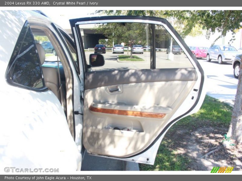 Crystal White Pearl / Ivory 2004 Lexus RX 330 AWD