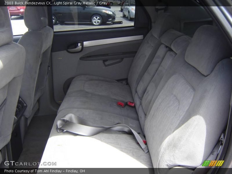 Light Spiral Gray Metallic / Gray 2003 Buick Rendezvous CX
