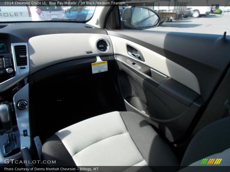 Blue Ray Metallic / Jet Black/Medium Titanium 2014 Chevrolet Cruze LS