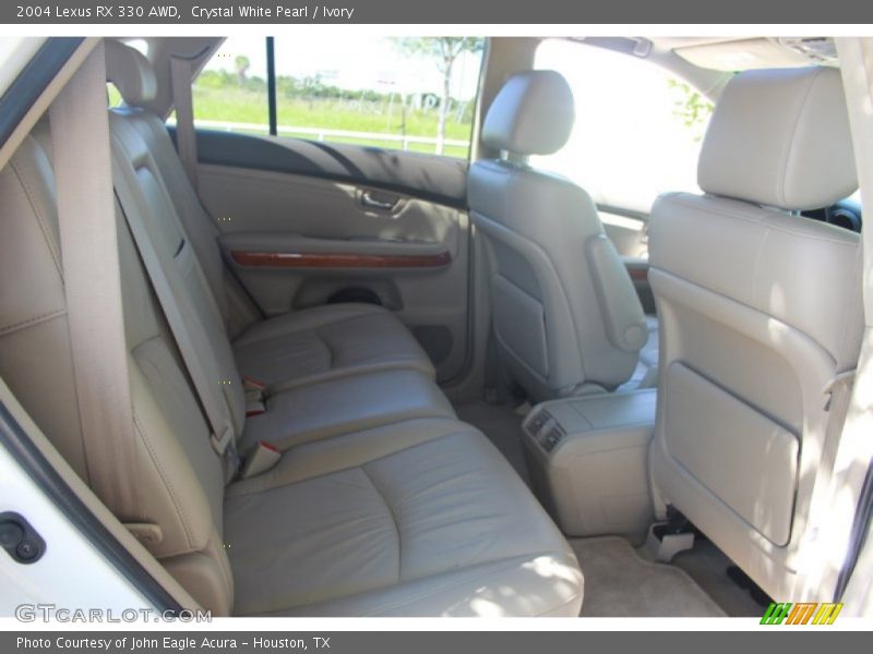 Crystal White Pearl / Ivory 2004 Lexus RX 330 AWD