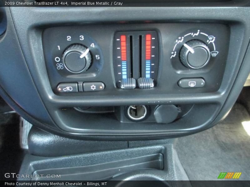 Imperial Blue Metallic / Gray 2009 Chevrolet TrailBlazer LT 4x4