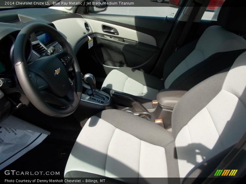 Blue Ray Metallic / Jet Black/Medium Titanium 2014 Chevrolet Cruze LS