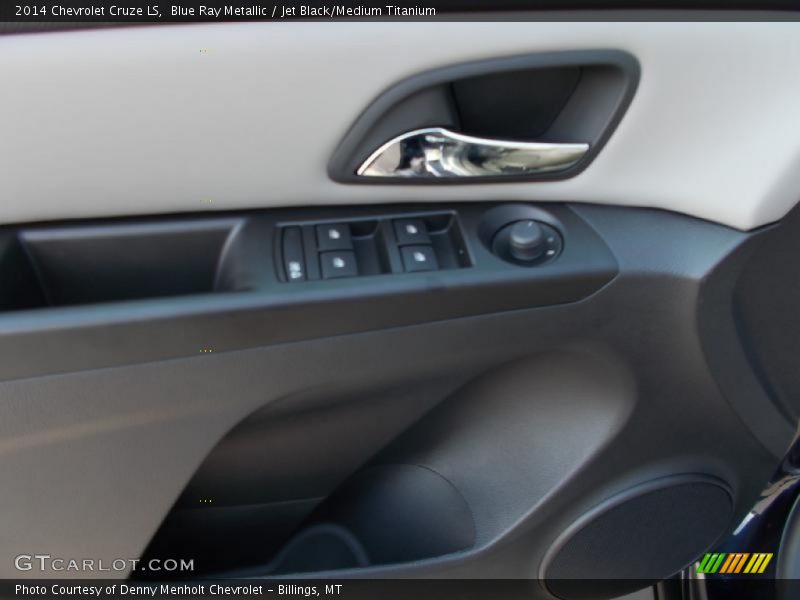Blue Ray Metallic / Jet Black/Medium Titanium 2014 Chevrolet Cruze LS