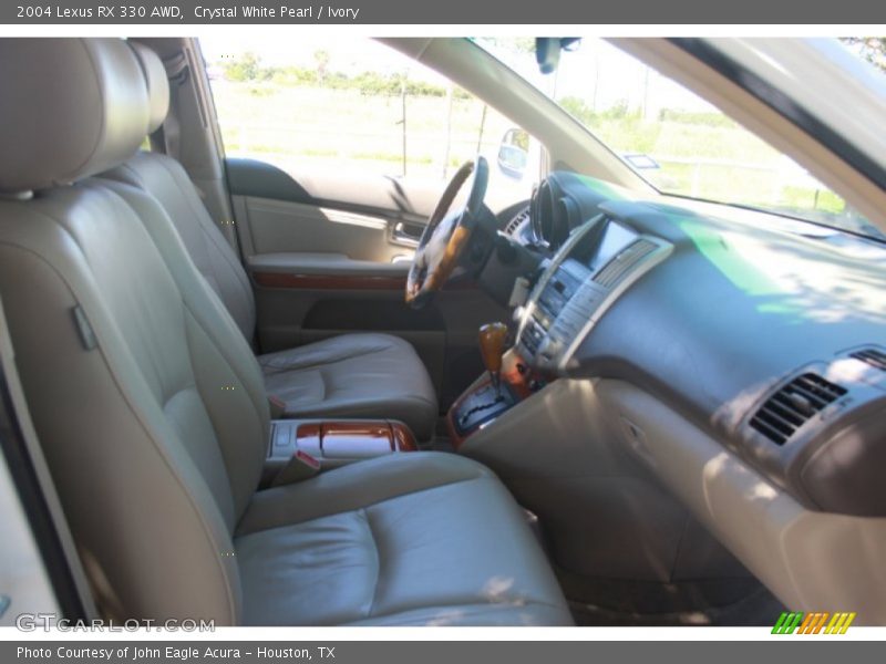 Crystal White Pearl / Ivory 2004 Lexus RX 330 AWD