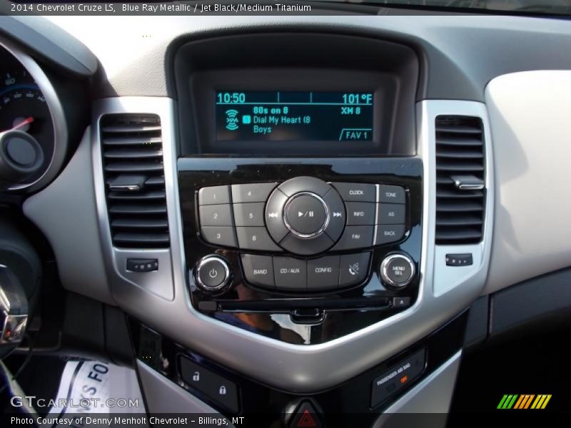 Blue Ray Metallic / Jet Black/Medium Titanium 2014 Chevrolet Cruze LS