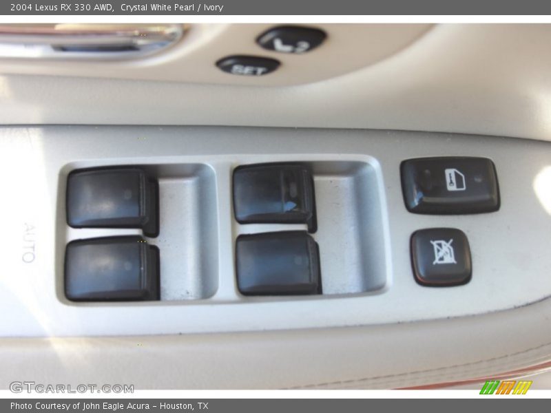 Crystal White Pearl / Ivory 2004 Lexus RX 330 AWD