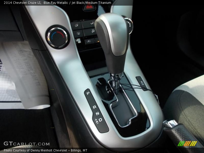 Blue Ray Metallic / Jet Black/Medium Titanium 2014 Chevrolet Cruze LS