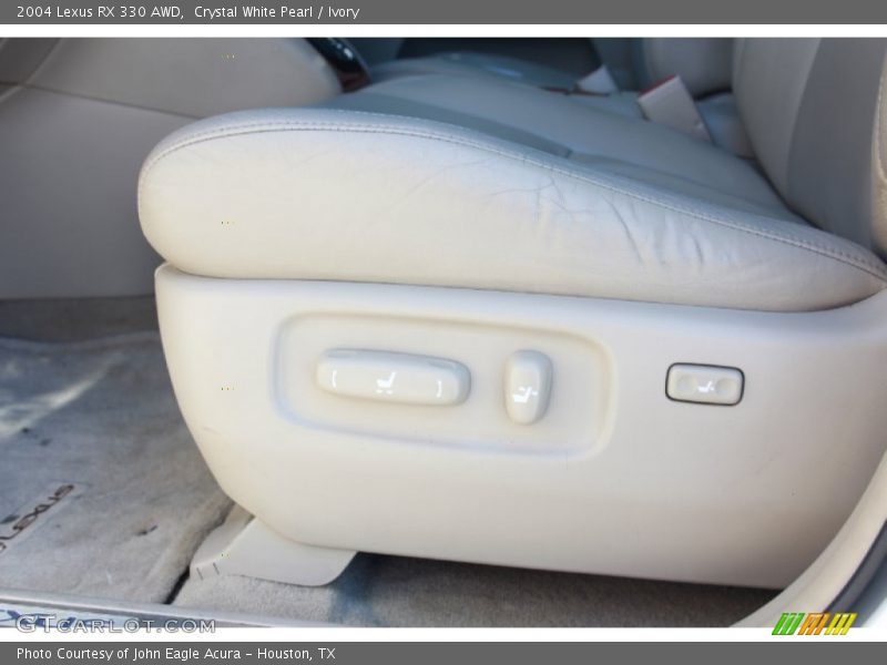 Crystal White Pearl / Ivory 2004 Lexus RX 330 AWD