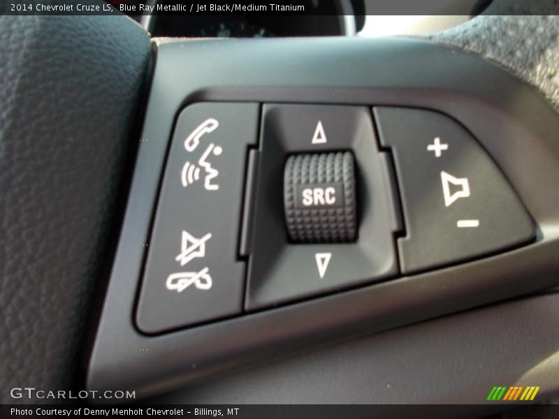 Blue Ray Metallic / Jet Black/Medium Titanium 2014 Chevrolet Cruze LS