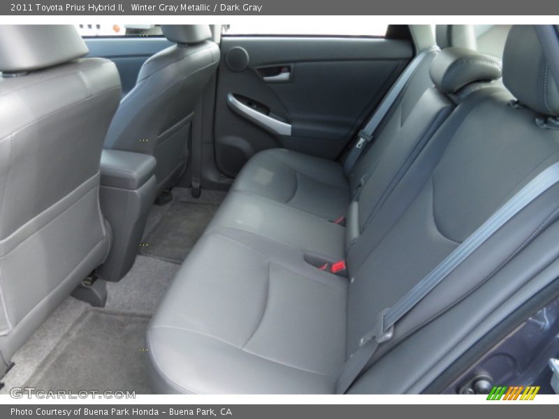 Winter Gray Metallic / Dark Gray 2011 Toyota Prius Hybrid II