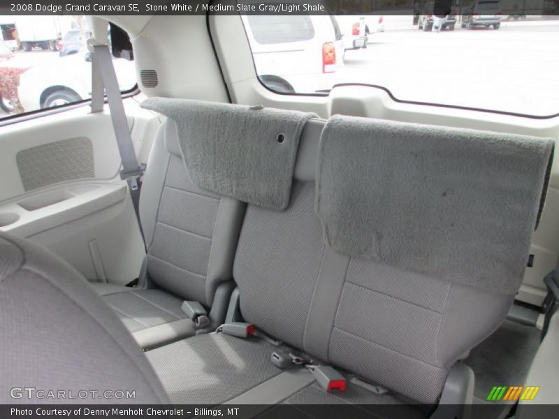 Stone White / Medium Slate Gray/Light Shale 2008 Dodge Grand Caravan SE