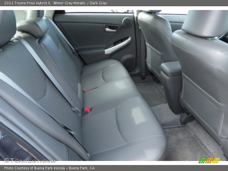 Winter Gray Metallic / Dark Gray 2011 Toyota Prius Hybrid II