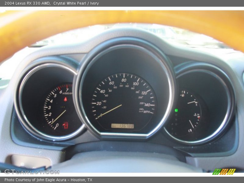 Crystal White Pearl / Ivory 2004 Lexus RX 330 AWD