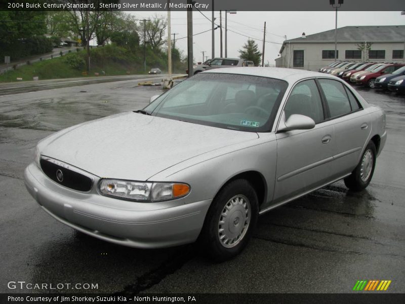 Sterling Silver Metallic / Medium Gray 2004 Buick Century Standard