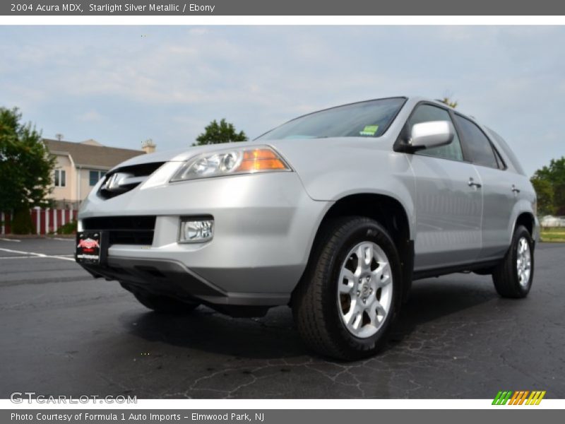 Starlight Silver Metallic / Ebony 2004 Acura MDX