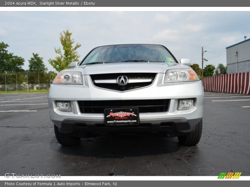 Starlight Silver Metallic / Ebony 2004 Acura MDX