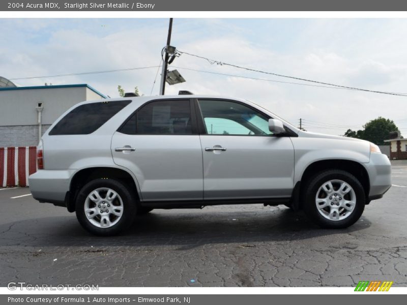 Starlight Silver Metallic / Ebony 2004 Acura MDX