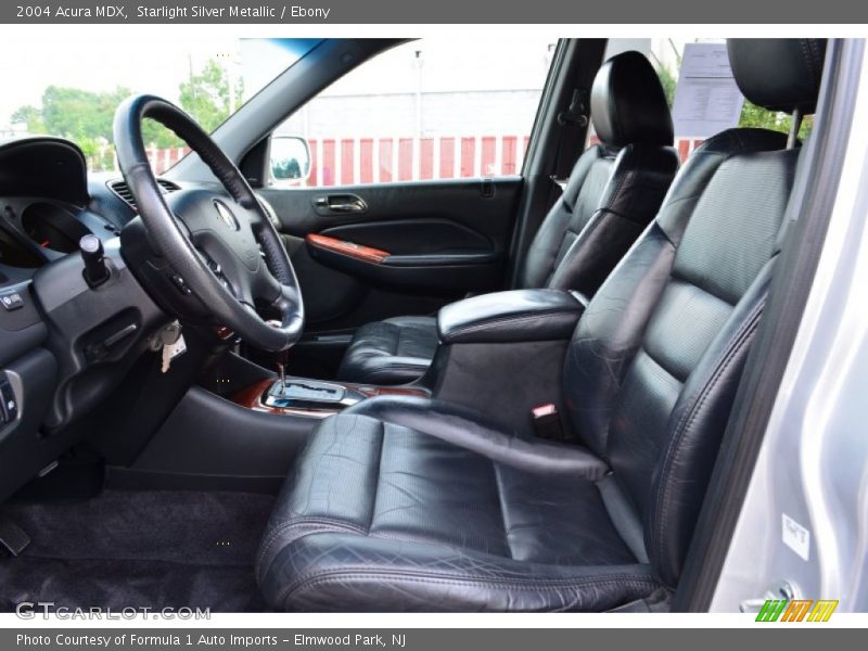 Starlight Silver Metallic / Ebony 2004 Acura MDX