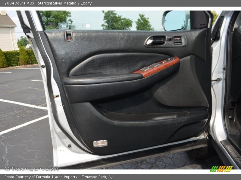 Starlight Silver Metallic / Ebony 2004 Acura MDX