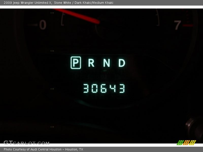Stone White / Dark Khaki/Medium Khaki 2009 Jeep Wrangler Unlimited X