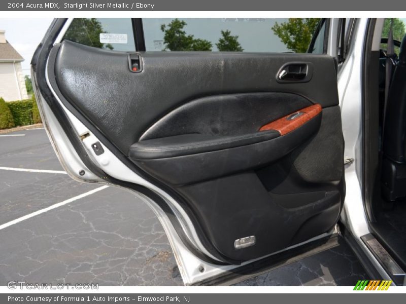Starlight Silver Metallic / Ebony 2004 Acura MDX