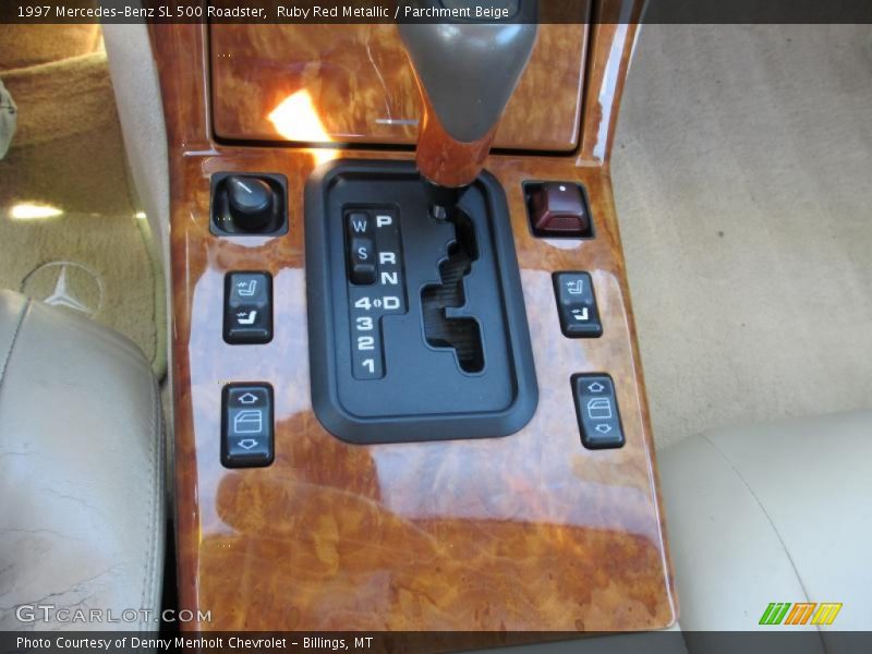 Ruby Red Metallic / Parchment Beige 1997 Mercedes-Benz SL 500 Roadster