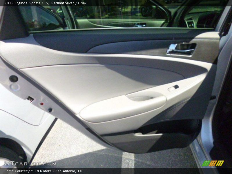 Radiant Silver / Gray 2012 Hyundai Sonata GLS