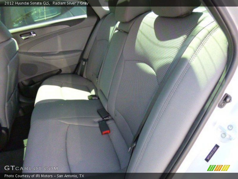 Radiant Silver / Gray 2012 Hyundai Sonata GLS