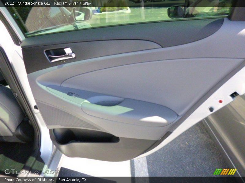 Radiant Silver / Gray 2012 Hyundai Sonata GLS