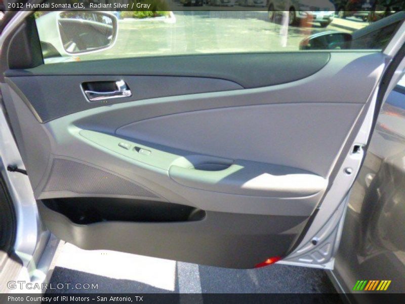 Radiant Silver / Gray 2012 Hyundai Sonata GLS
