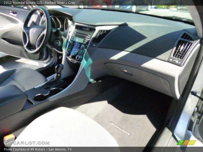 Radiant Silver / Gray 2012 Hyundai Sonata GLS