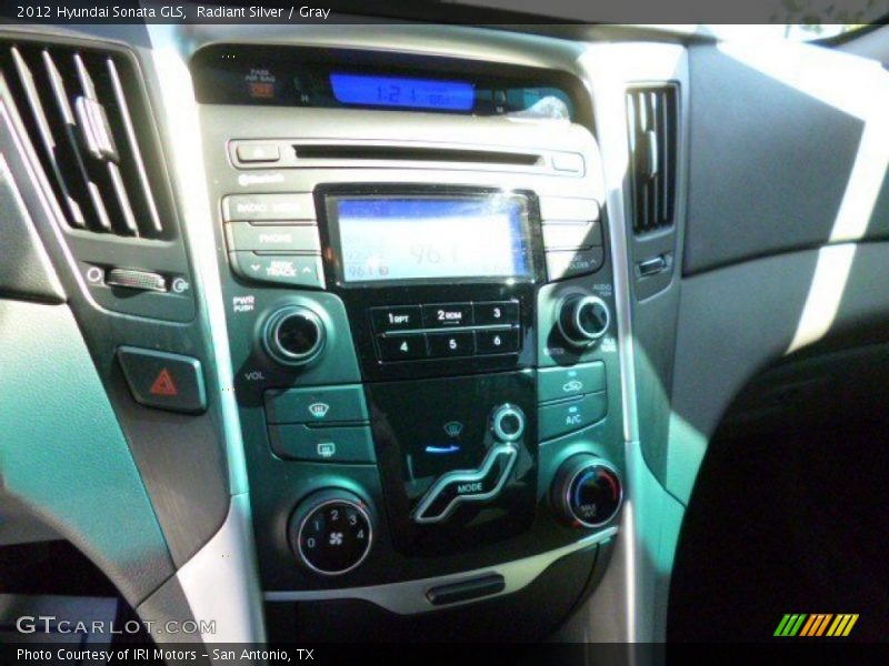 Radiant Silver / Gray 2012 Hyundai Sonata GLS